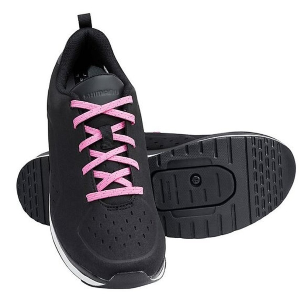 Shimano Women's CT5W CT500W Black‎ Pink Sneakers Shoes Size 43 US 10 NEW
